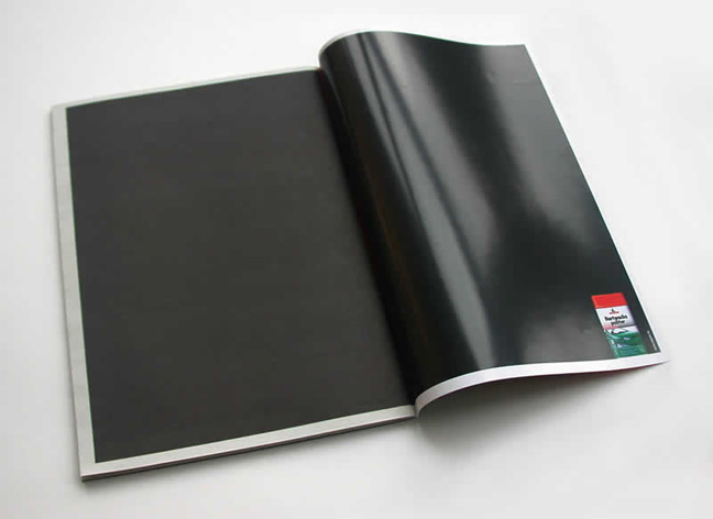 The typical german cartrader magazines are printed on rough paper